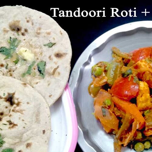 तवे पर बनाये रेस्टोरेन्ट जैसी तंदूरी रोटी घर पर | Tandoori Roti Recipe in Hindi | No Oven No Tandoor