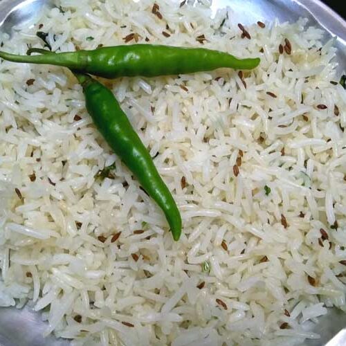 Jeera Rice recipe-How to Make Perfect Jeera Rice-Flavoured Cumin Rice-Easy Jeera Rice Recipe